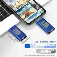 ราคา แฟลชไดรฟ์ USB มือถือ, 2TB, อเนกประสงค์, สำหรับ iPhone 8 Plus, 11, 12 และ iPad, Pen Drive ติด, OTG ไมโคร USB, มีให้เลือก 512GB, 128GB, 256GB และ 1T PENDRIVE, ความเร็ว 3.0 (1731262508174772101)