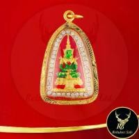 ราคา 【เก็บเงินปลายทาง】 ♣พระเครื่อง พระพุทธมหามณีรัตนปฏิมากร หรือ พระแก้วมรกต วัดพระศรีรัตนศาสดาราม หรือ วัดพระแก้ว ล้อมเพชร CZ เกรด AAA☞ (1735315148457608975)