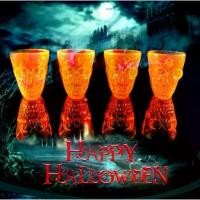 ราคา แก้วช็อต หัวกะโหลก ใส่ เหล้า ค็อกเทล สำหรับ ปาร์ตี้ฮาโลวีน Halloween Party orange cup Shot Glass (1731979799189685854)