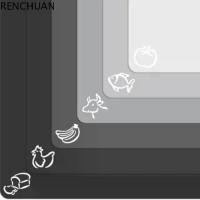 ราคา Renchuan แบบพกพา ไม่ลื่น แผ่นตัดพลาสติกที่ยืดหยุ่น หนาเป็นพิเศษ พลาสติกที่มีความยืดหยุ่น เขียง ทนต่อกลิ่น พร้อมไอคอนอาหาร เขียงครัว ตั้งแคมป์กลางแจ้ง (1735033124352198587)