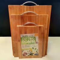 ราคา เขียง ไม้ หูหิ้ว cutting board สวอร์ดฟิช swordfish ไม้ไผ่ หนา 1.5 ซม. (1735292485351998541)
