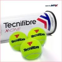 ราคา [️ส่งด่วน ได้ของภายในวันนี้] ลูกเทนนิส Tecnifibre X-ONE Tennis Balls All Court 4 ลูก/กระป๋อง (1735214710854944069)