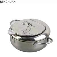 ราคา Renchuan เครื่องมือทำครัว สแตนเลสสตีล หม้อทอดลึก พร้อมเทอร์โมมิเตอร์ ชั้นวางแบบถอดได้ กระทะทอด พร้อมฝาปิด 2.2 ลิตร หม้อเทมปุระ เตาแม่เหล็กไฟฟ้า/เตาแก๊ส (1734991900748711867)