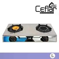 ราคา iplex / Ceflar เตาแก๊สสแตนเลสหัวคู่ เตาแก๊ส 2 หัว CSH-12 เตาแก๊สหัวคู่ หน้าสแตนเลส / CSH-13 หัวทองเหลืองและอินฟาเรด TikTok ยอดนิยมขายดี (1734959448929437407)