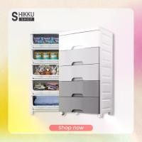 ราคา Shikku Shop ตู้ลิ้นชักเก็บของพลาสติก ตู้เสื้อผ้า ตู้ลิ้นชัก ตู้ลิ้นชักพลาสติก 3 ชั้น ขนาด 45x29x51 ซม. แข็งแรง ทนทาน ใส่เสื้อผ้า ของ เอกสาร ได้หลากหลาย (1729589976041031805)