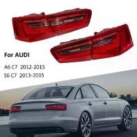 ราคา ไฟท้ายสำหรับ Audi A6 C7 ปี 2012 2013 2014 2015 และ S6 C7 ประกอบชุดไฟท้ายและไฟสัญญาณเลี้ยว รุ่น 4G5945096B 4G5945095B 4G5945093B ไฟ LED (1735283710150412051)