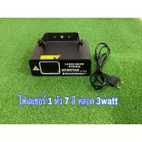 ราคา ไฟเลเซอร์led ไฟปาร์ตี้ ไฟlaser รุ่น1หัว7สี ลายเส้นกราฟฟิก (1735430640113714607)
