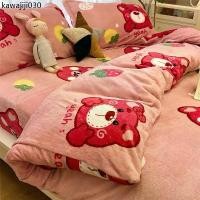 ราคา ผ้าปูที่นอน ชุดผ้าปูที่นอน 5ฟุต/6ฟุต/King size สักหลาด อบอุ่นสุดๆ (1735376445535455084)