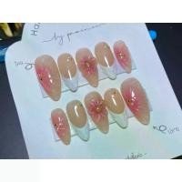 ราคา พร้อมส่ง เล็บปลอมสำเร็จรูป สีเจลแท้ ทะเลสีครามปลาดาวปั้นนูน เล็บปลอมน่ารัก เล็บเจล เล็บปลอม เล็บปลอมสวยทรงแหลมยาว (1733128582647285495)