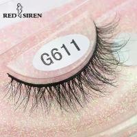 ราคา [COD] ขนตาปลอม RED SIREN ขนมิ้งค์ธรรมชาติ ทำมือ 100% ปราศจากการทารุณกรรม ขนตาแบบเต็มแถบ แต่งหน้า ขนตาปลอม 3D ขนมิ้งค์ (1735158850439972657)