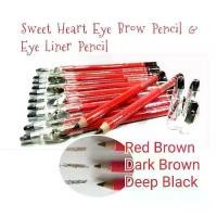 ราคา ❣(มีส่งด่วน)ดินสอเขียนคิ้ว+กบเหลา จากแบรนด์ sweet heart ดินสอเขียนคิ้ว ( 1 โหล 12 เเท่ง )⊿ (1735308664324720033)