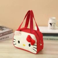 ราคา กระเป๋าเครื่องสำอาง Hello Kitty ยอดนิยม, กระเป๋าเก็บของพกพา KT cat, กระเป๋าใส่เครื่องสำอางลายการ์ตูนแมวขนาดใหญ่สำหรับการเดินทางและทริปธุรกิจ (1735328300666160492)
