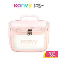 ราคา Konvy Waterproof Cosmetic Bag #Pink คอนวี่ กระเป๋าเครื่องสำอาง สีชมพู (1735253280266945556)