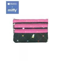 ราคา LeSportsac 3 Zip Cosmetic Bag กระเป๋าสตางค์ใบเล็ก กระเป๋าเครื่องสำอาง Style 7158 LESPORTSAC X MIFFY (1734233199464777419)