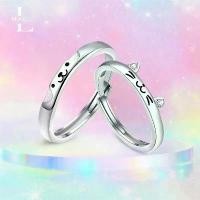 ราคา LMAC Bestieแหวนเงินแท้ S999 แมว สุนัข สวย น่ารัก ของขวัญ จัดส่งที่รวดเร็ว (1734314701576046011)