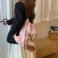 ราคา กระเป๋า เป้ ใบ ใหญ่, น่ารักน่ารักๆ กระเป๋าโปร่งใส กระเป๋าเป้สะพายหลังเชือกรูด จุได้มาก น้ำหนักเบามาก สไตล์เกาหลี itabag การออกแบบแฟชั่น กระเป๋าถือแบบถือ กระเป๋าสะพายไหล่แบบสั้น ลำลองแบบสบายๆ (17351094