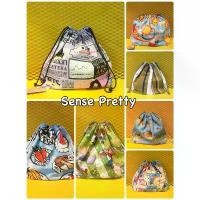 ราคา Kloset กระเป๋า มีโค้ดลด10-30% ของแท้จากshop รุ่นรุ่น Drawstring Bags ถุงผ้าหูรูด size mพร้อมส่ง เป้ น้ํา (1734162514804967302)