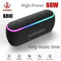 ราคา XDOBO X8 III ลำโพงบลูทูธไร้สายพร้อมซับวูฟเฟอร์ แบตเตอรี่ความจุสูง 6600mAh กำลังไฟสูงถึง 60W เบสแน่นทรงพลัง รองรับการใช้งานเป็นพาวเวอร์แบงก์ เหมาะสำหรับปาร์ตี้กลางแจ้ง เดินป่า และฟังเพลงอย่างเพลิน (173