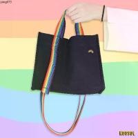 ราคา ขายดีประจำเดือนนี้ [PRIDE MONTH] ️‍ NOOSOL (1ใบ/แพ็ค) กระเป๋าสะพาย สายรุ้ง ถุงผ้าดิบ ผ้าแคนวาส ใส่แก้ว กระเป๋าถือ กล่องข้าว 11077/1 (1735526657964147882)