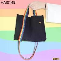 ราคา จัดส่งเฉพาะจุด [PRIDE MONTH] ️‍ NOOSOL (1ใบ/แพ็ค) กระเป๋าสะพาย สายรุ้ง ถุงผ้าดิบ ผ้าแคนวาส ใส่แก้ว กระเป๋าถือ กล่องข้าว 11077/1 (1735509362920490412)