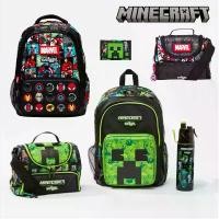 ราคา กระเป๋าเป้เด็กชาย Smiggle x Minecraft x Marvel ซีรีส์ซูเปอร์ฮีโร่ ปี 2026 ลดราคา รุ่นร่วมงาน แบรนด์ Smiggle (สไมเกิล) พร้อมกระเป๋าดินสอ กล่องดินสอ ของใช้ และกระเป๋าใส่น้ำ/กล่องข้ (1734260593098065724)
