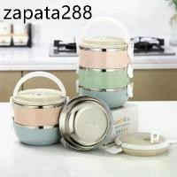 ราคา ปิ่นโต กล่องข้าว กล่องใส่อาหาร1-4 ชั้น หลากสี สีพาสเทล กล่องอาหารสแตนเลส (1735381234778736458)