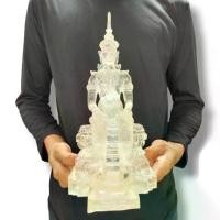 ราคา [COD] [tiktok]พระวิสุทธิเทพ เนื้อแก้วใสงดงาม สมเด็จองค์ปฐมวัดท่าซุง สูงประมาณ12นิ้ว งดงามพรีเมี่ยม บูชา ระเบียง อาหารและเครื่องดื่ม ตะขอและชั้นวาง น้ําแข็ง ปลอม ดอก ไม้ แท้ ทันยุ (1734691503800354253)