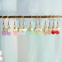 ราคา สินค้าที่ขายดีที่สุดของเดือนนี้ ต่างหูลูกปัด ต่างหูดอกไม้ ผลไม้ ไข่มุก เปลือกหอย ใบไม้ ลูกปัด ต่างหู ดอกไม้ ต่างหูตุ้งติ้ง ลายดอก แฮนด์เมด DIY (1734827237781112712)