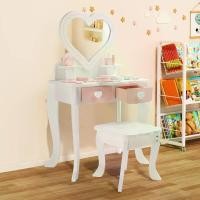 ราคา โต๊ะเครื่องแป้งเจ้าหญิง โต๊ะเครื่องแป้ง ของเล่นเด็กผู้หญิง (1734344817089152109)