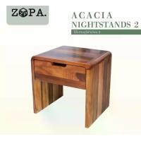 ราคา NT500 I โต๊ะข้างเตียง ไม้จามจุรี IAcacia nightstands 2 (1731928252658190452)
