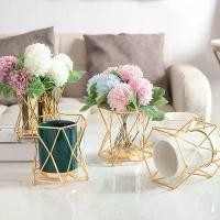 ราคา ผู้ผลิตขายส่งแจกันเซรามิก แจกันแก้วศิลปะเหล็ก ตกแต่งห้องนั่งเล่น โต๊ะอาหาร ตู้ทีวี โต๊ะกาแฟ จัดดอกไม้ประดับตกแต่ง แจกันประดับ (1733835276644812631)