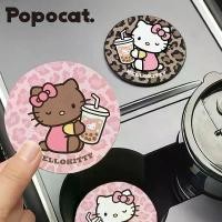 ราคา ที่รองแก้วรถแมวคิตตี้ ลายเสือดาว แผ่นกันความร้อนที่มีมูลค่าสูง แผ่นกาแฟ เครื่องประดับรถน่ารัก แผ่นรองถ้วยน้ำหนัง กล่อง เก็บ ของ หลัง เบาะ รอง แขน ใน รถ ประดับ รถยนต์ ถัง ขยะ คอนโซล กลาง ยนต์ (17352131