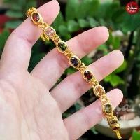 ราคา ☜A26 สร้อยข้อมือนพเก้า พลอยมณีใต้น้ำ พลอยหลากสี ตะขอ กำไลเสริมดวง กำไลมงคล งานทน ใส่สวย ไม่ลอก กำไลข้อมือ☉ (1735250879042913454)
