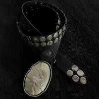 ราคา เข็มขัดผู้ชายสไตล์ร็อกแนวสตรีท ลุคไม่สมมาตรพร้อมตะปู ตะขอ และหัวเข็มขัด เข็มขัดสุดเก๋แบบเฉพาะตัว แนวพังก์ฮิปฮอป (1734548257213220308)