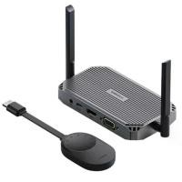 ราคา Hagibis G9W Wireless HDMI Transmitter and Receiver, Wireless HDMI Extender Kits Wireless Display Dongle, Plug and Play (1733724405234369948)