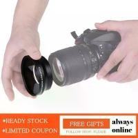 ราคา Alwaysonline 67 มม. ความละเอียดสูงแบบดิจิตอล 0.45 × Super มุมกว้างเลนส์ Macro Japan Optics สำหรับ Canon Rebel T5i T4i T3i 18-135 17-85 และ Nikon 18-105 70-300VR COD (1735537667113518295)