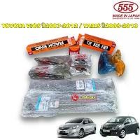 ราคา สปอตสินค้า ลูกหมาก 555 JAPAN 6ตัว แท้ +กันโคลงแท้หลุด 2 ตัว TOYOTA Vios NCP93 Yaris NCP91 ปี 08-12 (1733115419543766204)