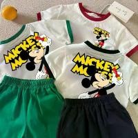 ราคา เสื้อยืดแขนสั้นเด็กชาย ผ้าฝ้ายแท้ ลายพิมพ์การ์ตูนมิกกี้สีสันตัดกัน สไตล์เกาหลีสุดเทรนด์ เหมาะกับหน้าร้อน รุ่นขายดี สำหรับเด็กอายุ 3–12 ปี เสื้อ ซาวา โกะ เด็ก ชุด ตรุษ จีน สูท กัน (1734883984640149121)