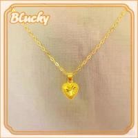 ราคา สร้อยคอรูปหัวใจพีช 18K อิตาลี ชุบทอง (au750) สำหรับผู้หญิง ของขวัญ มีเก็บเงินปลายทาง (1732398249869674062)