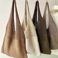 ราคา กระเป๋าถือผู้หญิงลายดอกไม้ถักสไตล์โบฮีเมียน กระเป๋าสะพายไนลอนน้ำหนักเบาสำหรับการออกไปเที่ยวแบบสบายๆ และทริปชายหาด สไตล์แฟชั่นเกาหลี-ญี่ปุ่น มีให้เลือก 4 สี: สีกากี/สีน้ำตาลเข้ม/ส (1733549527856088075)