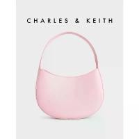 ราคา รับประกันของแท้ 100% จาก SHOP ไทย และ CHARLES & KEITH OFFICIAL STORE Coda Top Handle Hobo Bag - Light Pink รหัสสินค้า สินค้าแนะนำ (1735486938347046887)