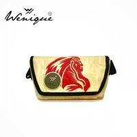 ราคา Wenique กระเป๋าสะพายข้าง กันน้ำ 100% รุ่น APACHE ลายอินเดียแดงสุดเท่ วัสดุอัปไซเคิลจากถุงกระสอบ งาน Handmade ไทย ทนทาน (1729681065950677320)