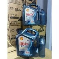 ราคา *แพ็ค 7 ลิตร น้ำมันเครื่อง ดีเซล เชล ฟ้า Shell Helix DHX7 Diesel SAE 10w-30 หรือ 15w-40 ขนาด 6 ลิตร +1 ลิตร (1735033966528399223)