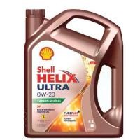 ราคา น้ำมันเครื่อง Shell Helix Ultra 0W-20 0W20 API SP เบนซิน สังเคราะห์100% เชลล์ เฮลิกส์ อัลตร้า 4 ลิตรราคาหักส่วนลดของแถม (1729914468531997157)