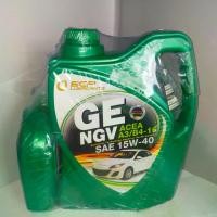ราคา น้ำมันเครื่อง บางจาก GE NGV 15W-40 สำหรับเครื่องยนต์เบนซิน / NGV / LPG ขนาด 4+1ลิตร รถติดแก๊ส (1735385252244391496)