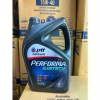 ราคา น้ำมันเครื่อง รถยนต์เบนซิน หรือร่วม แก๊ส ปตท PTT PERFORMA GASTECH 15w-40 API SN ขนาด 4 ลิตร (1734567131057849436)