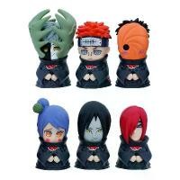 ราคา Akatsuki Organization Naruto 6pcs Zetsu Pain Action Figure Chibi Sitting Ornament (1734957026740831914)