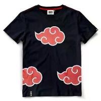 ราคา H T-shirt เสื้อยืดนารูโตะ Naruto NT-020-BK Triple Akatsuki Symbol (กลุ่มแสงอุษา) เสื้อยืดคอกลมผ้าฝ้าย (1730680777052883439)