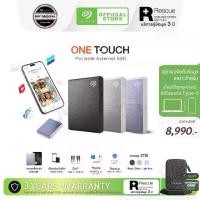 ราคา [COD] [tiktok]Seagate 2TB รุ่น One Touch SSD ความเร็ว 1,030MB/s USB-C , USB 3.2 External Harddisk (STKG200040X) (1735535870861739766)