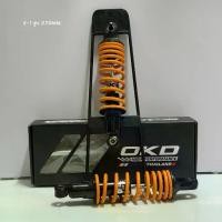 ราคา ❧โช๊คหลังOKD HOT UP NEW X-1สูง270mm.สำหรับรุ่นSpark110,Spark-Z,Nano,X-1,Mate100,Mate11,Wave100,Wave110i,Wave125i,Dream⊿ (1735516700844524941)